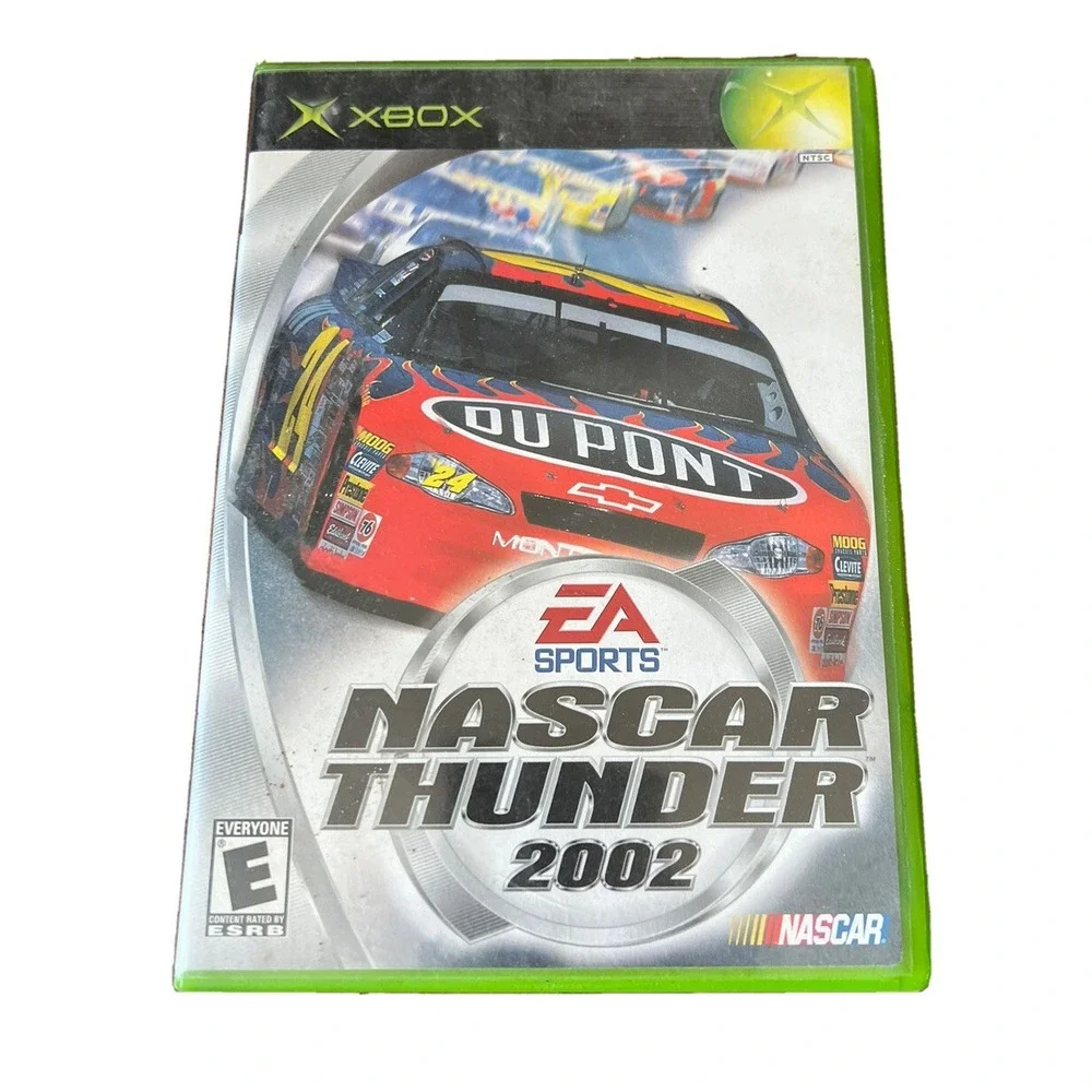 NASCAR Thunder 2002 Xbox Game Original Manual